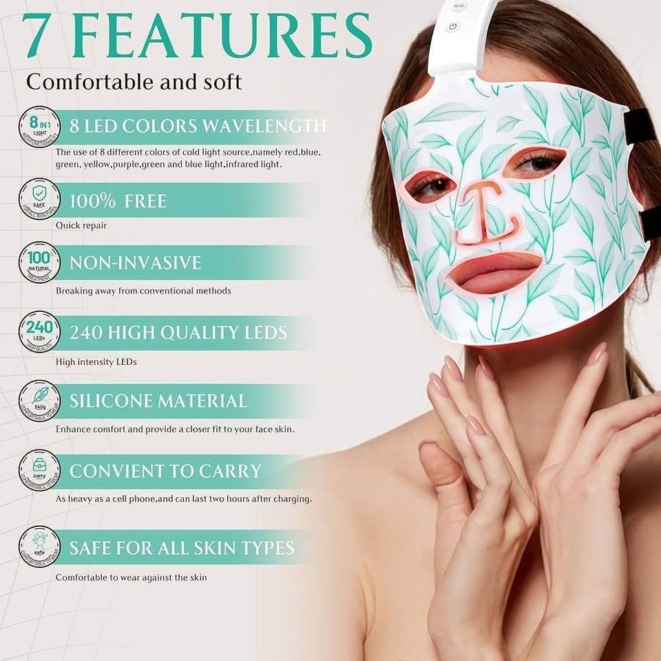 Bubloc Red Light Therapy Mask - photo 2