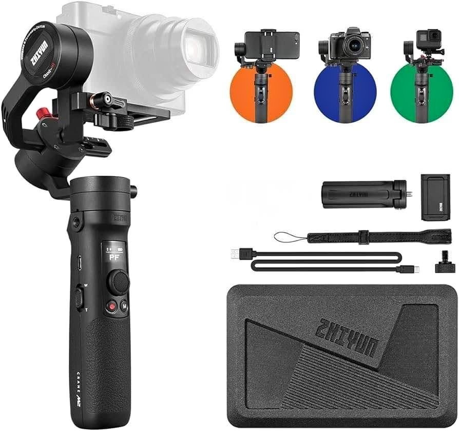 Zhiyun Crane-M2 Gimbal Stabilizer for Mirrorless, GoPro, Smartph