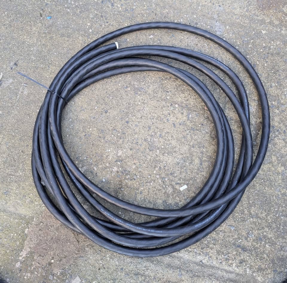 Grounding cable 4/C 8AWG - 39FT + grounding clamp - photo 2