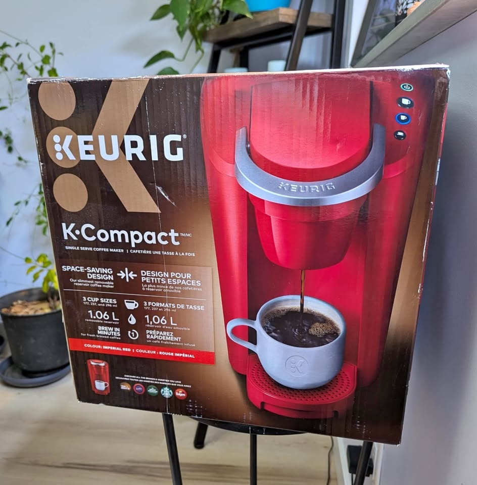 Brand new in the box Keurig K-compact