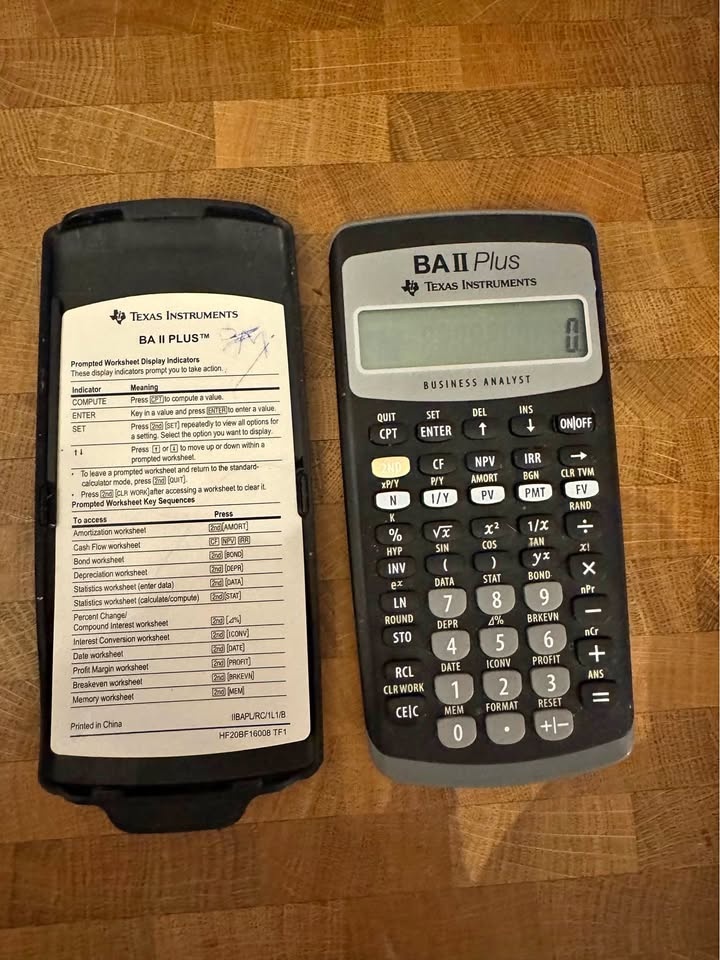 BA2 Plus Calculator