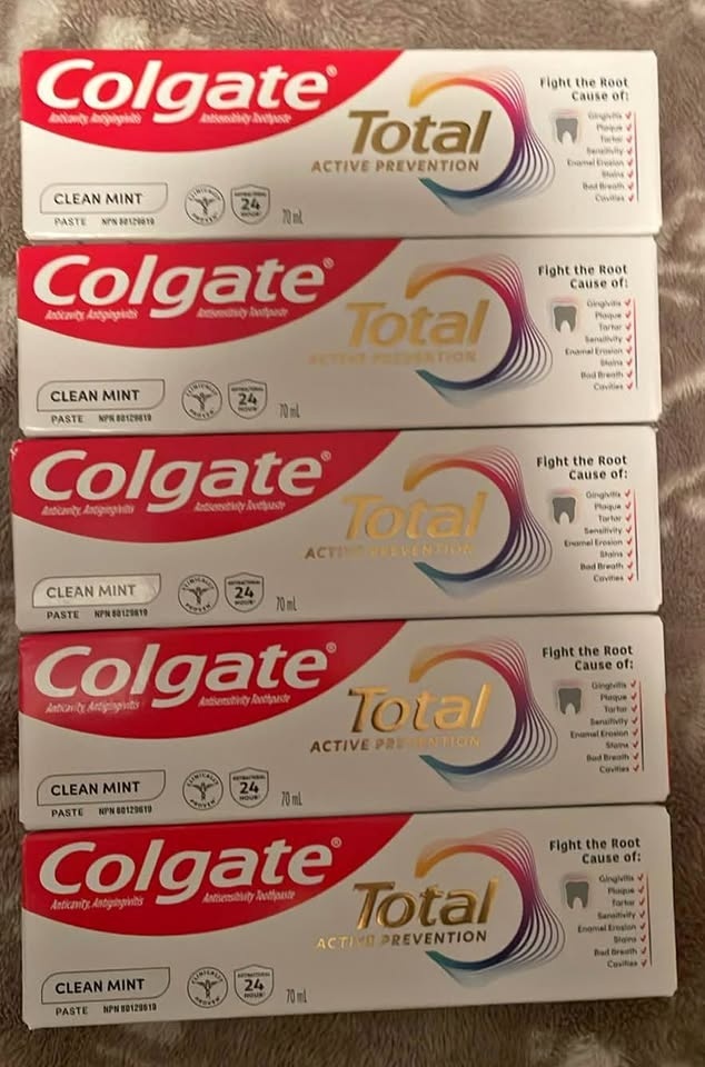 5 x Colgate Toothpaste 70mL