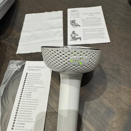 Silk'n BellaFlash Pro Laser Hair Removal - Used Twice