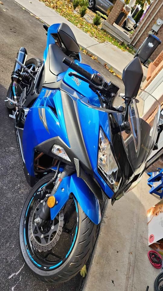 2017 Kawasaki Ninja EX300 - 11,000 km - Blue