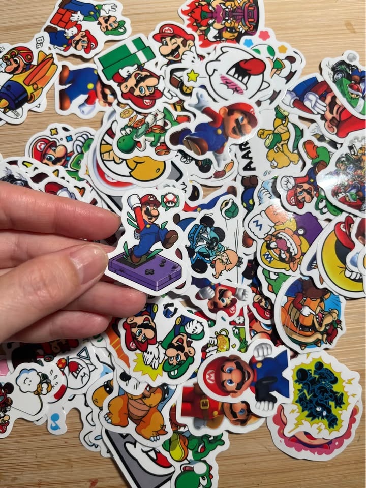 100pcs Super Mario Stickers - photo 2