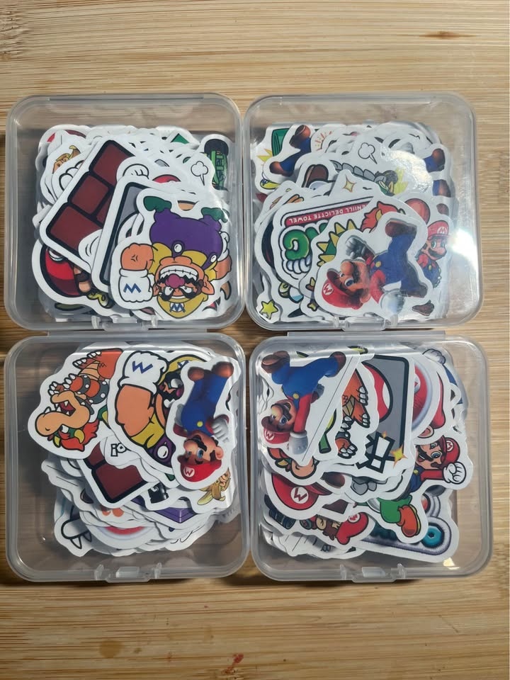100pcs Super Mario Stickers - photo 4