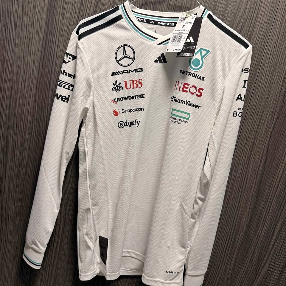 Adidas F1 Mercedes Racing Team Shirt - Size S