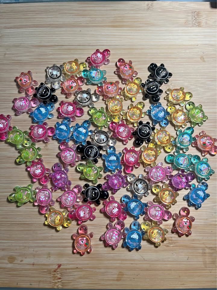 Sparkling turtles
