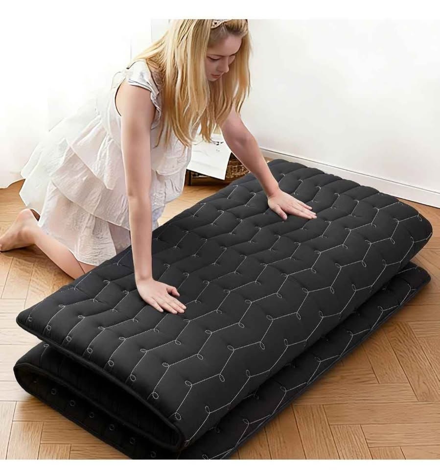 Brand New Full Size Floor Mattress - 3.2" Thick Japanese Futon P - photo 4