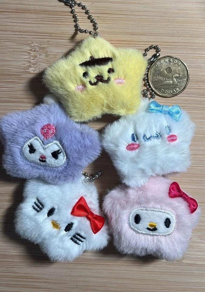 Sanrio Plush Style Ornaments (5pcs) - photo 2