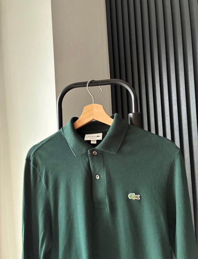 Lacoste Classic Fit Polo in Deep Green - photo 2