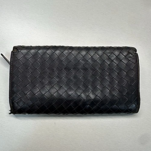BOTTEGA VENETA Intrecciato Brown Leather Bifold Wallet - photo 3