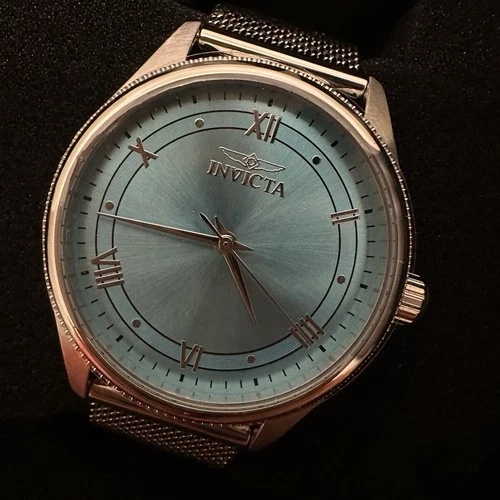 INVICTA Women's Watch Celestial Quartz Light Blue Dial Silver Br - photo 4