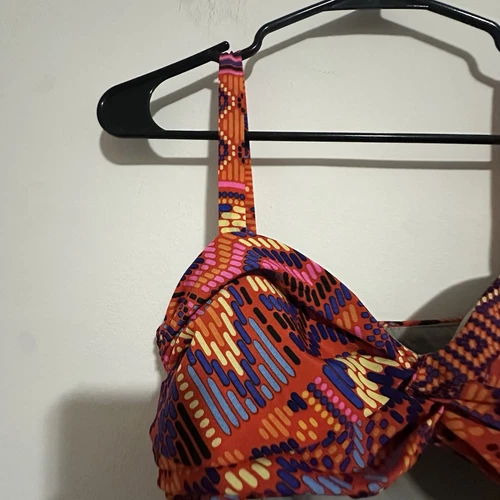 Mara Hoffman Silk Rainbow Tribal Print Mini Dress - Size 6 - photo 4