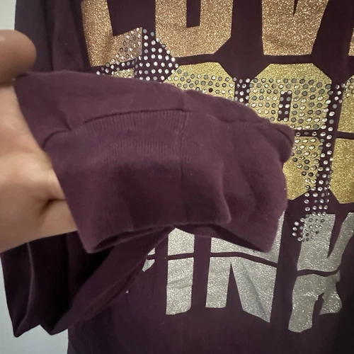 Vintage Y2K PINK Victoria’s Secret Bling Sequins Top L - photo 4