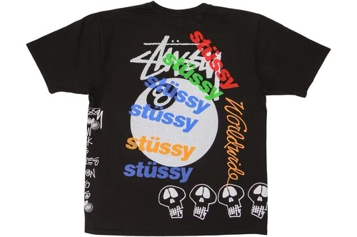 STUSSY Test Strike Pigment Dyed Tee - Mens Size S