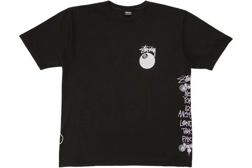 STUSSY Test Strike Pigment Dyed Tee - Mens Size S - photo 2