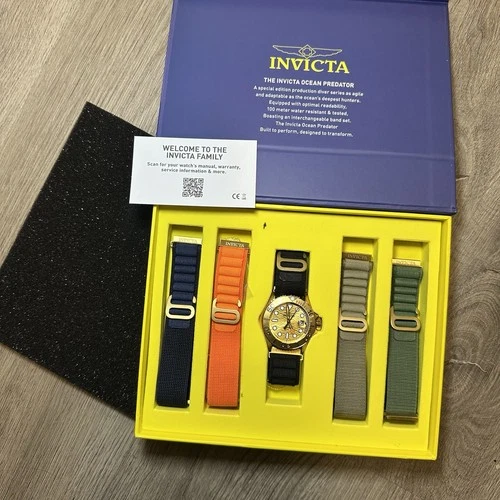 Invicta Ocean Predator Men's Watch - 44mm, Interchangeable Strap - photo 3