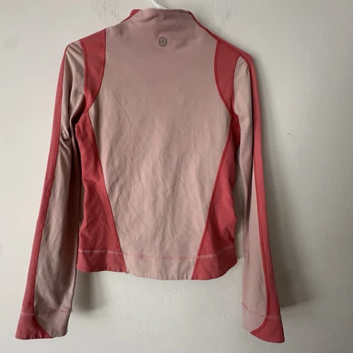 LULULEMON Pink & Peach Coral Define Jacket Womens Size 6 (Tag cu - photo 2
