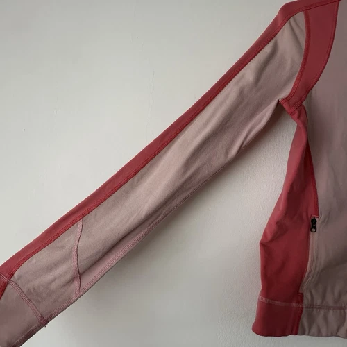 LULULEMON Pink & Peach Coral Define Jacket Womens Size 6 (Tag cu - photo 3