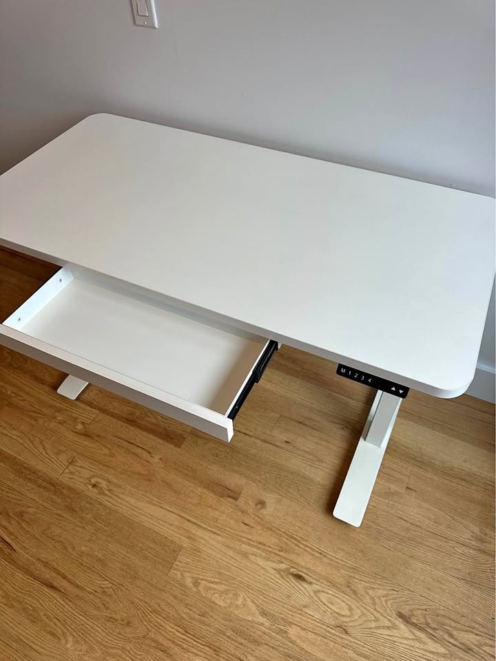 Electric Sit/Stand Desk with Drawer