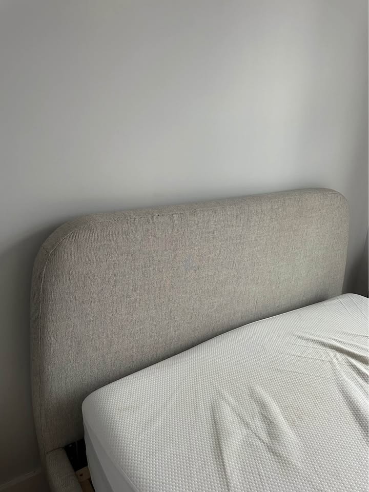 West Elm Queen Bedframe w/Headboard - photo 2