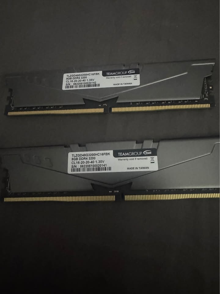 TEAMGROUP T-Force Vulcan Z DDR4 16GB RAM (2x8GB) 3600MHz - photo 2