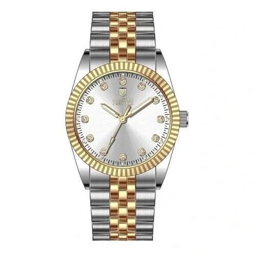 Invicta Montres Prestige Men’s MPW-0271 Gold Steel Watch 38mm