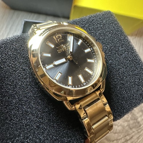 Invicta Wildflower 32mm Black Dial Yellow Stainless Steel Watch - photo 5