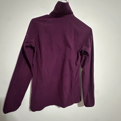 Columbia Purple Fleece Half Zip Womens Size S - photo 3