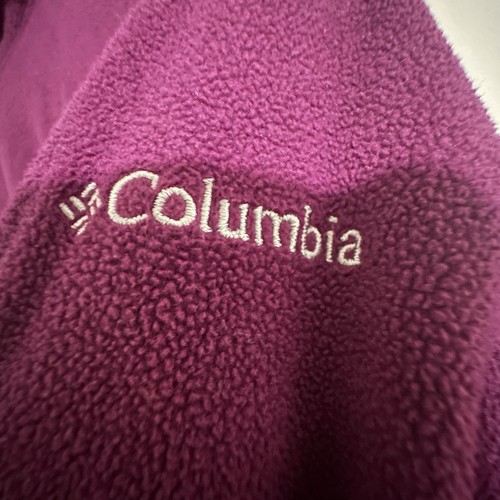 Columbia Purple Fleece Half Zip Womens Size S - photo 4