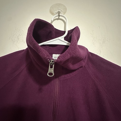 Columbia Purple Fleece Half Zip Womens Size S - photo 5