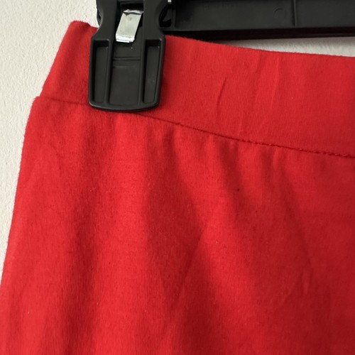 Y&R Y2K Vibe Rckless Los Angeles Red Biker Short Size S - photo 2