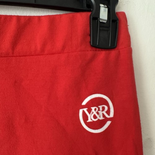 Y&R Y2K Vibe Rckless Los Angeles Red Biker Short Size S - photo 3