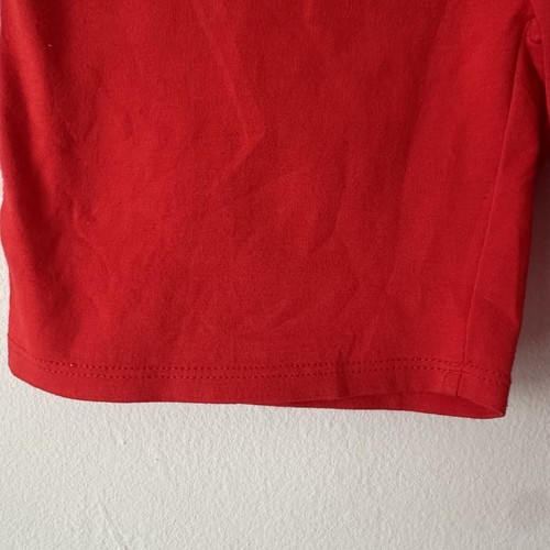 Y&R Y2K Vibe Rckless Los Angeles Red Biker Short Size S - photo 4