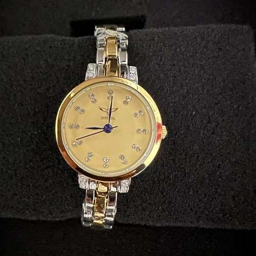 Invicta Women's Watch Angel I Gold Tone Dial Two Tone Bracelet 6 - photo 3