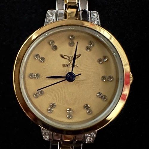 Invicta Women's Watch Angel I Gold Tone Dial Two Tone Bracelet 6 - photo 5