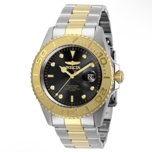 Invicta Pro Diver Men's Watch - 43mm, Steel, Gold (29948)