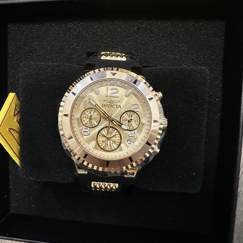 Invicta BLU Women's Watch - 39mm, Gold, Black (36909) - photo 4