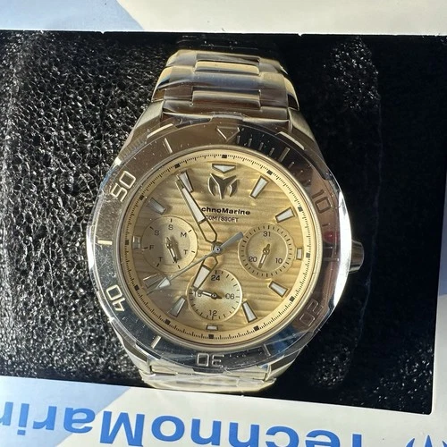 TechnoMarine Seven Seas Women's Watch - 36mm, Gold (TM-725049) - photo 4