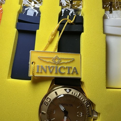 Invicta Ocean Predator Men's Watch - 43mm, Black w/ Interchangea - photo 4