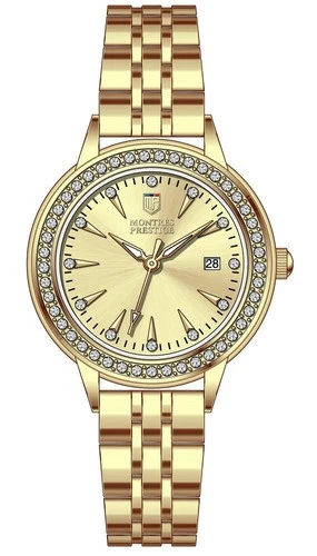 INVICTA Montres Prestige Women's Watch Gold with Gemstones - 29m - photo 3