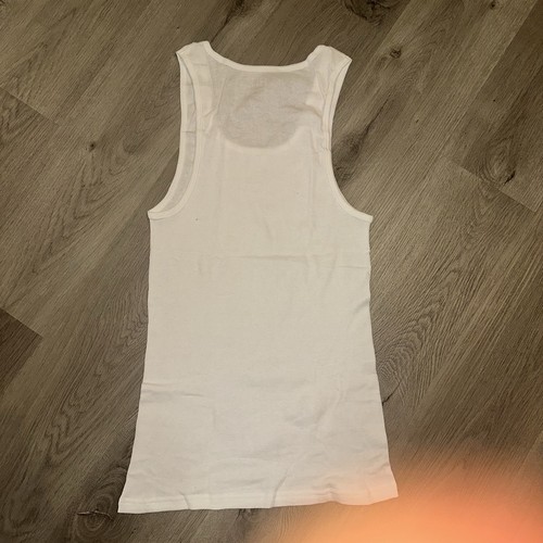 GAP Mens White Ribbed Buttery Soft Tank Top Mens L - photo 3