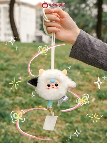 Baby Three Mobile Hanger Blind Box Plush Phone Lanyard