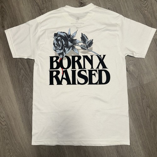 Brand New Size Medium Born x Raised Blue Rose T-Shirt