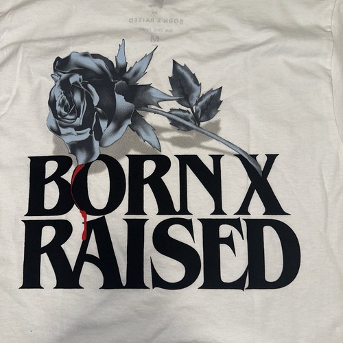 Brand New Size Medium Born x Raised Blue Rose T-Shirt - photo 2