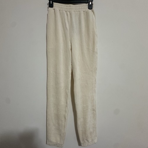 H&M Cream Velour Jogger Pant Womens Size XS - photo 2
