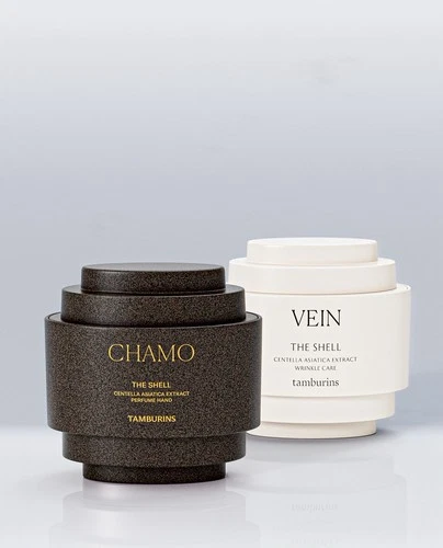 Tamburins Shell Perfume Hand Duo Set (Chamo & Vein)