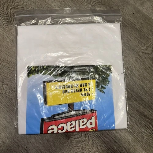 Palace x McDonald's Sign T-shirt - Men's Large (White) - photo 3