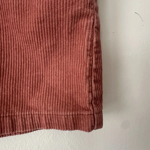 Hollister Ultra High Rise Corduroy Mini Skirt - Dusty Rose - Siz - photo 4